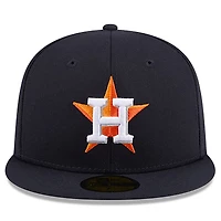Casquette ajustée New Era bleu marine Houston Astros 2026 Jackie Robinson Day 59FIFTY pour homme