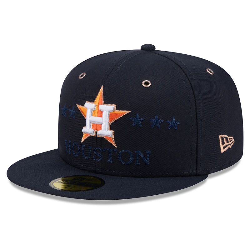 Men's New Era Navy Houston Astros 2026 MLB All-Star Game 59FIFTY Fitted Hat