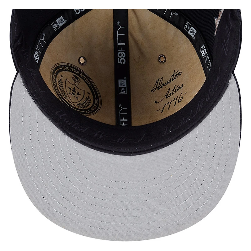 Men's New Era Navy Houston Astros 2026 MLB All-Star Game 59FIFTY Fitted Hat