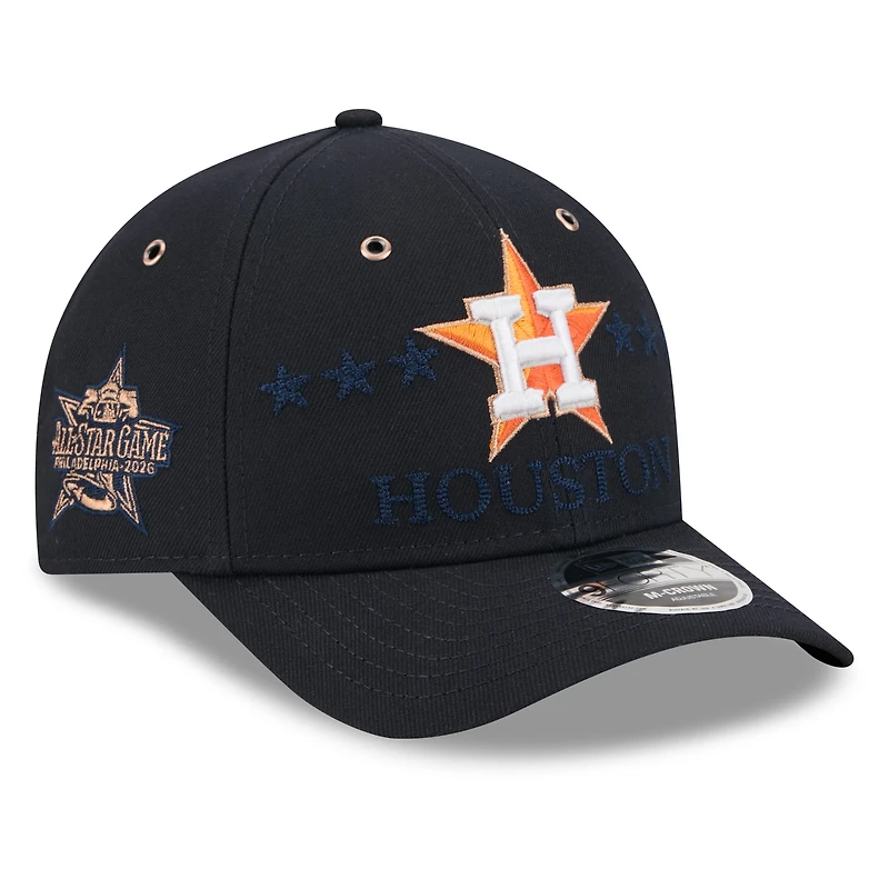 Casquette ajustable New Era bleu marine Houston Astros 2026 MLB All-Star Game 9FORTY pour homme