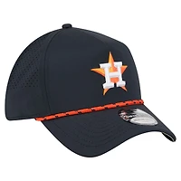 Casquette perforée A-Frame Flex 39THIRTY bleu marine des Astros de Houston pour homme New Era