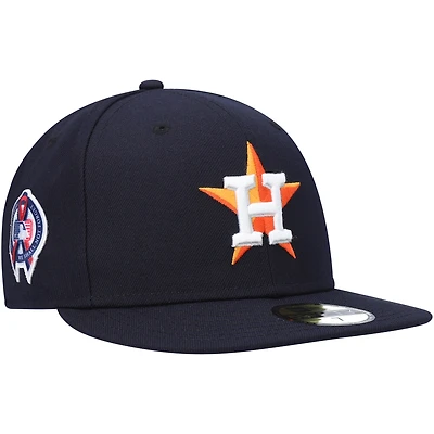 Casquette ajustée New Era 59FIFTY pour homme, bleu marine, Houston Astros, commémorative du 11 2001.