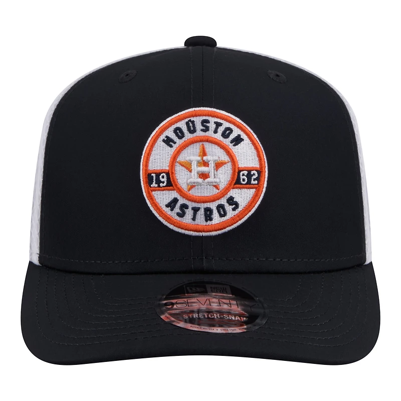 Men's New Era Navy Houston Astros Active 9SEVENTY Adjustable Trucker Hat