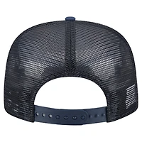 Casquette snapback de golfeur à motif aventure des Astros de Houston New Era pour homme, bleu marine
