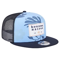 Casquette Snapback 9FIFTY Snapback New Era pour hommes, bas de bikini Houston Astros bleu marine