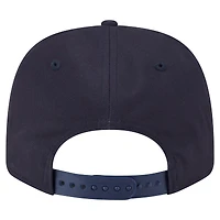 Casquette extensible à bouton-pression New Era bleu marine Houston Astros Circle Patch 9SEVENTY pour homme