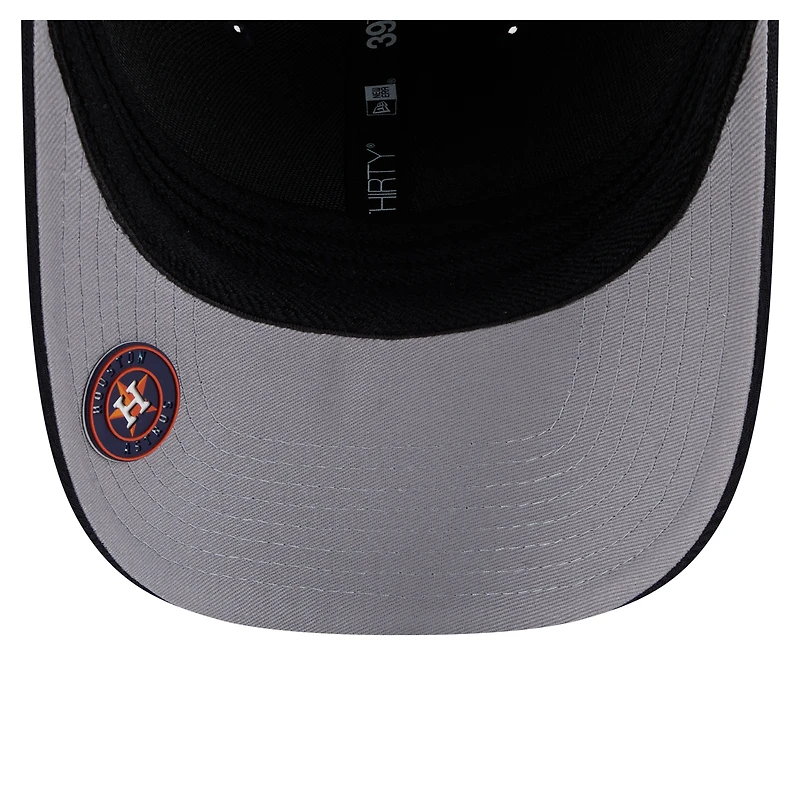 Casquette New Era Dash 39THIRTY Flex pour homme, bleu marine, Houston Astros