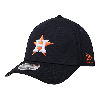 Casquette New Era Dash 39THIRTY Flex pour homme, bleu marine, Houston Astros
