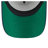 Men's New Era  Navy Houston Astros Distressed 9FORTY A-Frame Adjustable Trucker Hat