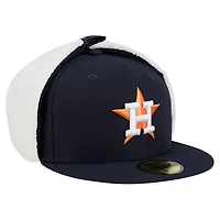 Men's New Era  Navy Houston Astros Dog Ear Classic 59FIFTY Fitted Hat