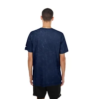 T-shirt New Era bleu marine Houston Astros pour homme, délavé aux minéraux