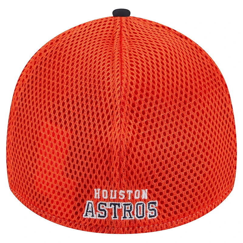 Men's New Era Navy Houston Astros Neo 39THIRTY Flex Hat