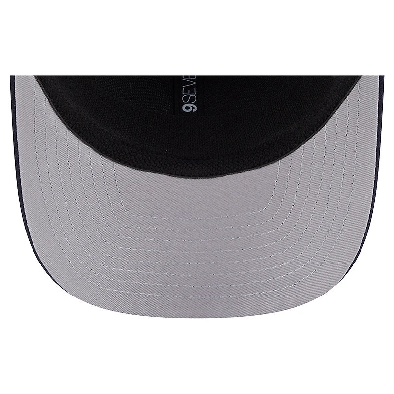 Casquette extensible à pression New Era bleu marine Houston Astros Performance 9SEVENTY pour homme