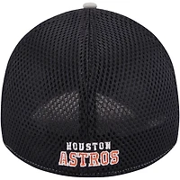 Men's New Era Navy Houston Astros Pipe 39THIRTY Flex Hat