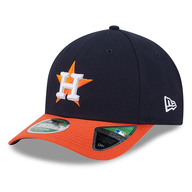 Men's New Era Navy Houston Astros Player Replica 9FORTY Adjustable Hat