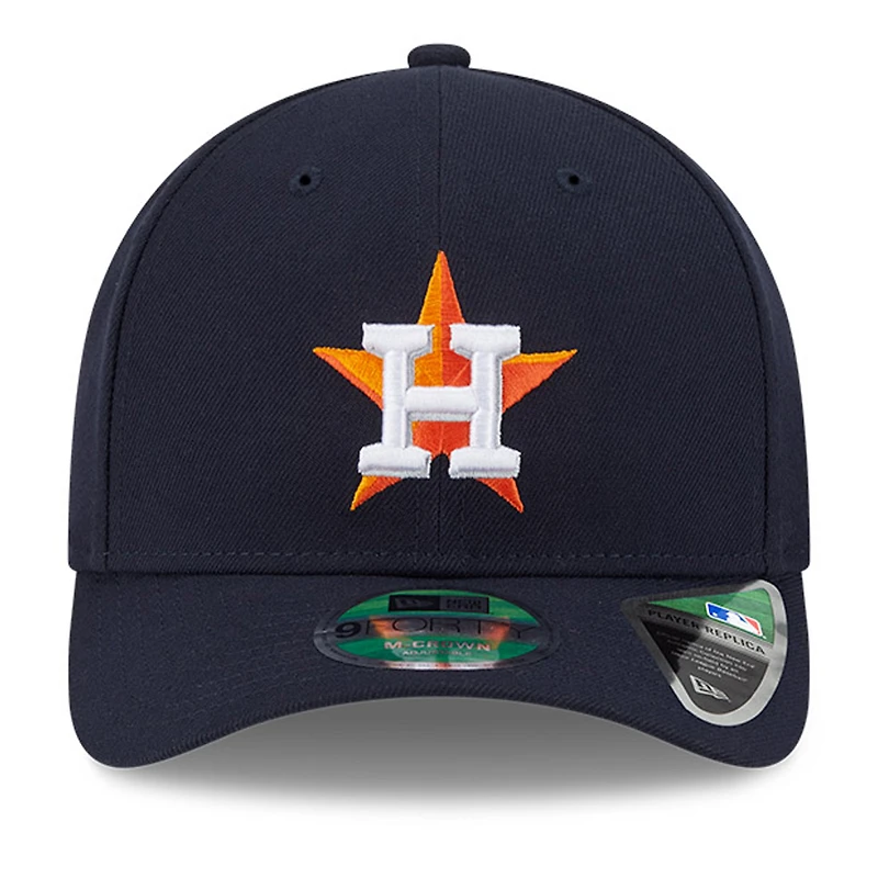 Casquette ajustable New Era 9FORTY bleu marine Houston Astros Player Replica pour homme