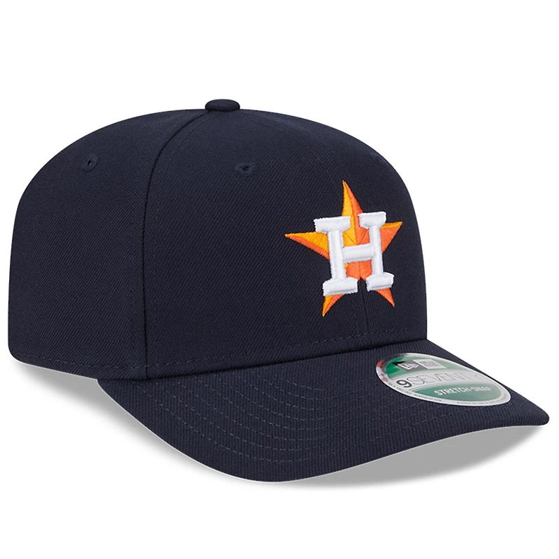 Casquette ajustable New Era 9SEVENTY bleu marine Houston Astros Player Replica pour homme