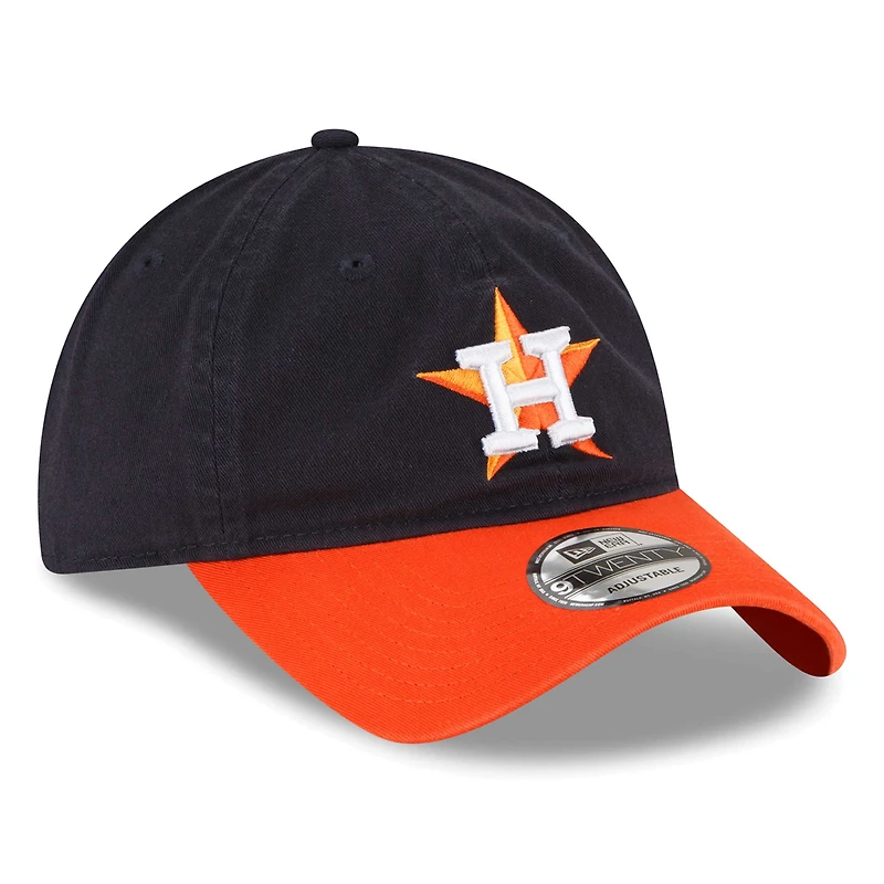 Men's New Era Navy Houston Astros Replica Core Classic 9TWENTY Adjustable Hat