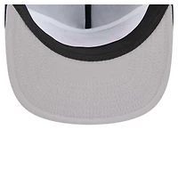 Casquette de golf ajustable New Era bleu marine Houston Astros Retro Satin Script pour homme