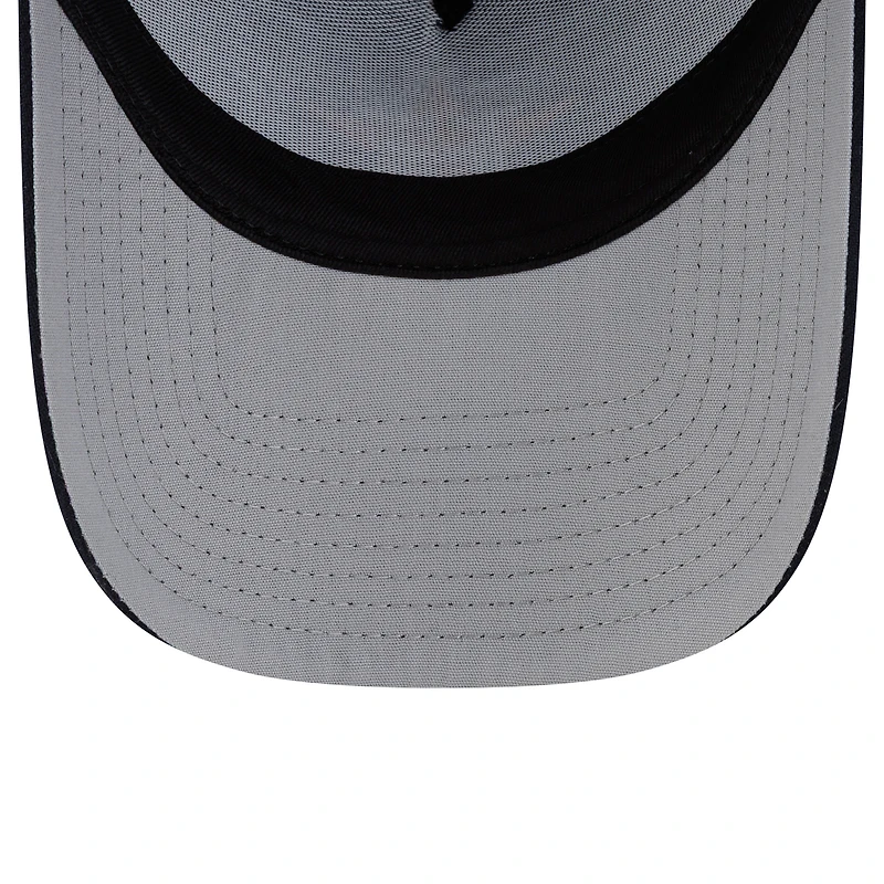 Casquette trucker ajustable New Era bleu marine Houston Astros 9FORTY pour homme