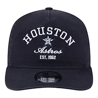 Men's New Era Navy Houston Astros Stacked 19TWENTY Adjustable Hat