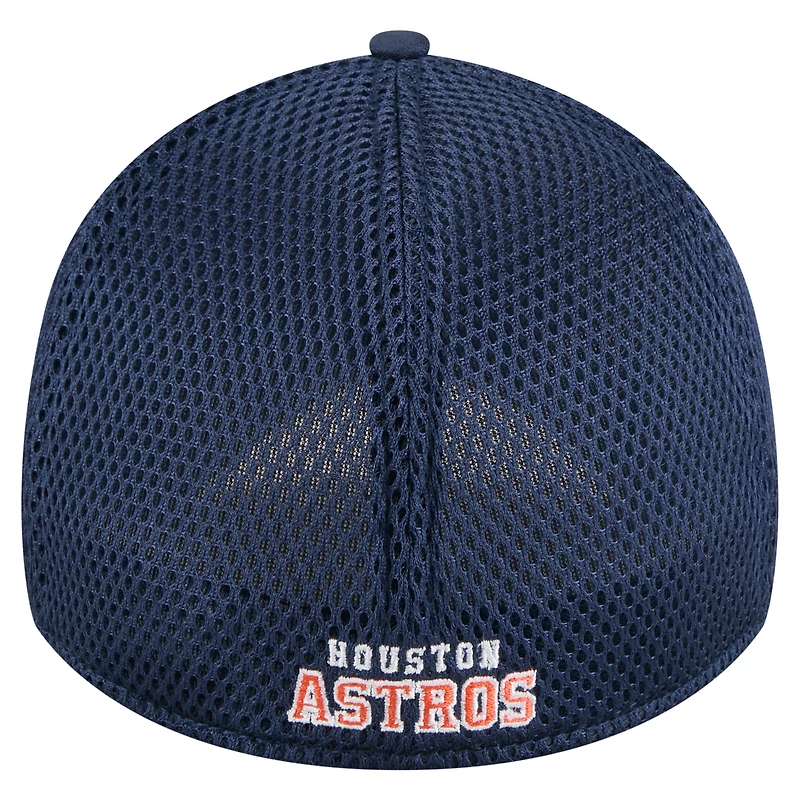 Men's New Era Navy Houston Astros Subtle Camo 39THIRTY Flex Hat