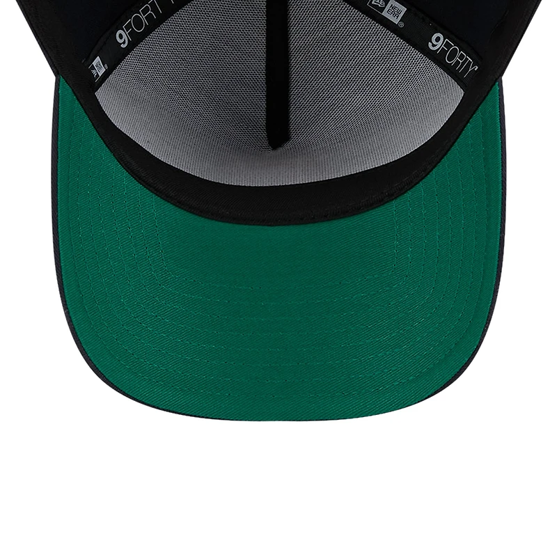 Casquette ajustable 9FORTY couleur A-Frame des Astros de Houston New Era pour hommes, bleu marine