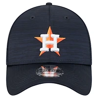 Men's New Era Navy Houston Astros Tech 39THIRTY Flex Hat