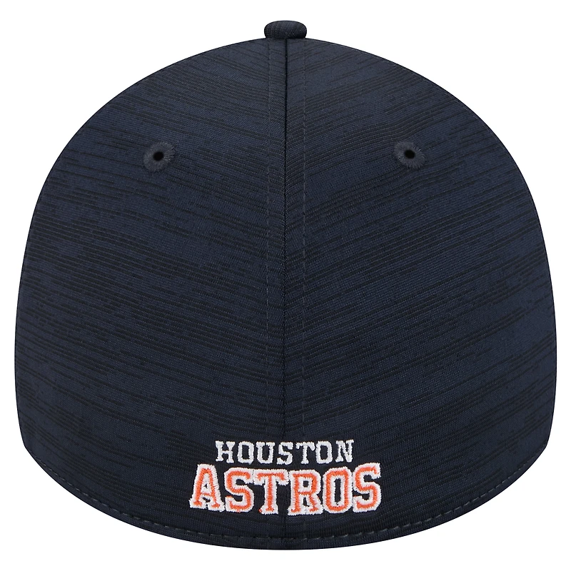 Men's New Era Navy Houston Astros Tech 39THIRTY Flex Hat