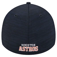 Men's New Era Navy Houston Astros Tech 39THIRTY Flex Hat