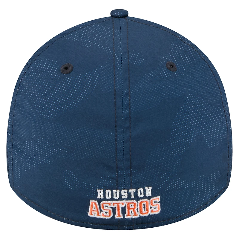 Casquette New Era 39THIRTY Flex bleu marine Houston Astros pour homme