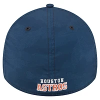 Casquette New Era 39THIRTY Flex bleu marine Houston Astros pour homme