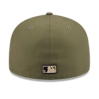 Casquette ajustée New Era 59FIFTY pour homme, couleur olive, Houston Astros, édition spéciale 2026 Journée des forces armées