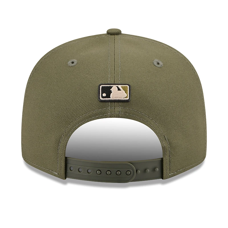 Men's New Era  Olive Houston Astros 2026 Armed Forces Day 9FIFTY Snapback Hat