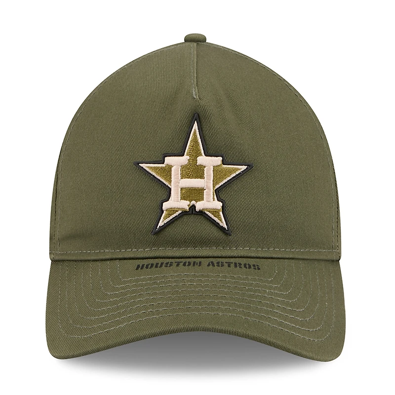 Men's New Era  Olive Houston Astros 2026 Armed Forces Day 9TWENTY Adjustable Hat