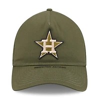 Men's New Era  Olive Houston Astros 2026 Armed Forces Day 9TWENTY Adjustable Hat