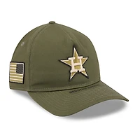Men's New Era  Olive Houston Astros 2026 Armed Forces Day 9TWENTY Adjustable Hat