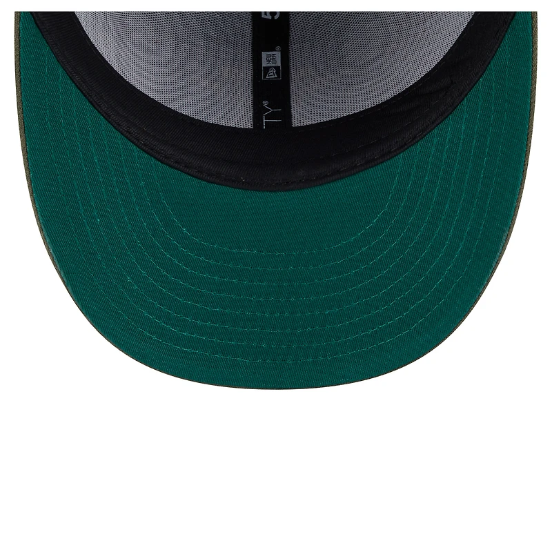 Casquette ajustée 59FIFTY pour homme New Era Olive Houston Astros à motifs floraux ton sur