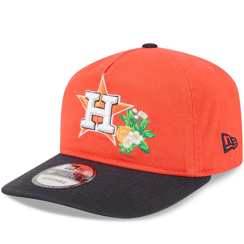 Men's New Era  Orange/Navy Houston Astros 2026 Spring Training 19TWENTY Adjustable Hat
