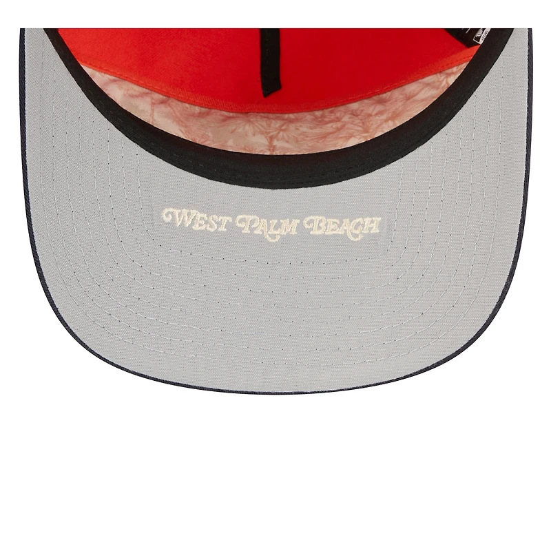 Casquette ajustable New Era orange/marine Houston Astros 2026 Spring Training 19TWENTY pour homme