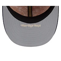 Casquette ajustée New Era 59FIFTY orange/marine Houston Astros, entraînement de printemps 2026, pour homme