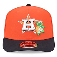 Casquette ajustable New Era orange/marine Houston Astros 2026 Spring Training 9SEVENTY pour homme
