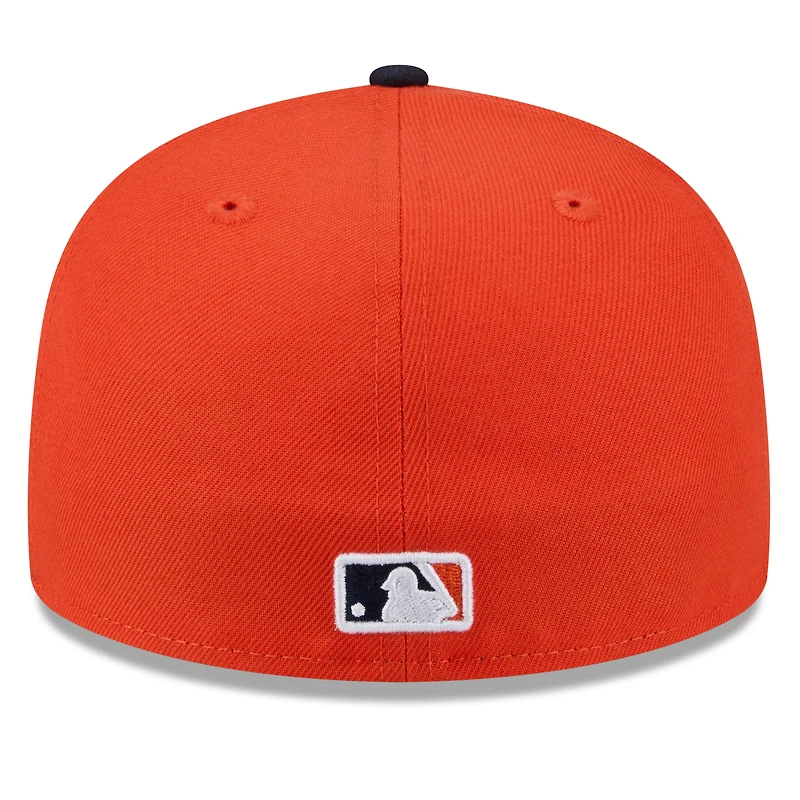 Men's New Era  Orange/Navy Houston Astros 2026 Spring Training Low Profile 59FIFTY Fitted Hat