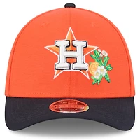 Men's New Era  Orange/Navy Houston Astros 2026 Spring Training M-Crown 39THIRTY Flex Hat