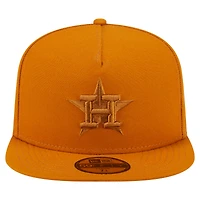 Casquette ajustée A-Frame 59FIFTY orange Houston Astros pour homme New Era