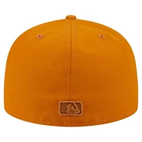 Casquette ajustée A-Frame 59FIFTY orange Houston Astros pour homme New Era