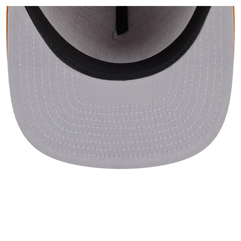 Casquette ajustée A-Frame 59FIFTY orange Houston Astros pour homme New Era
