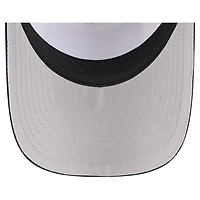 Men's New Era Stone/Navy Houston Astros Text A-Frame Trucker 9FORTY Hat