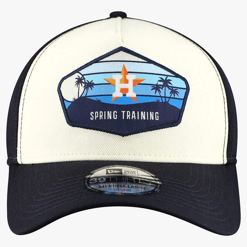 Casquette New Era Stone Houston Astros 2026 Spring Training Fan Pack Gradient 39THIRTY Flex pour homme