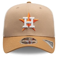 Casquette ajustable New Era Stone Houston Astros 9SEVENTY Trucker pour homme